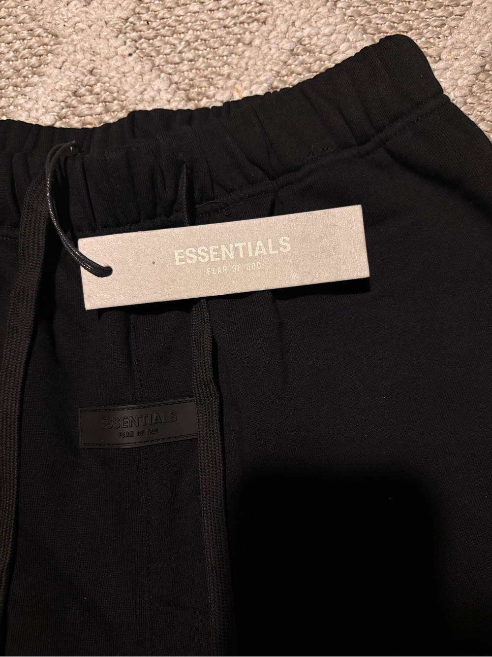 Essentials Men’s Athletic Shorts - Black
